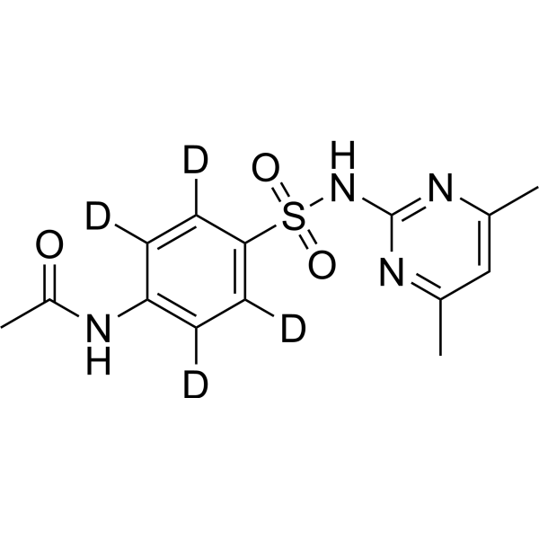 N-Acetyl sulfamethazine-d4 1189891-99-3